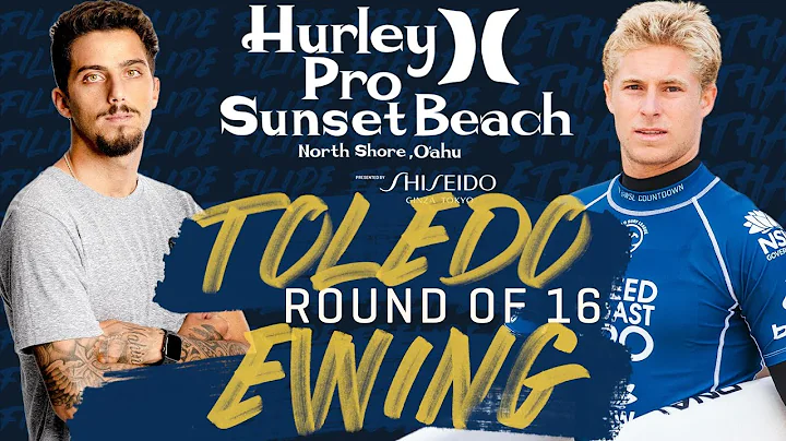 Filipe Toledo vs Ethan Ewing Hurley Pro Sunset Bea...