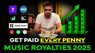 How to Collect ALL Your Music Royalties in 2025 (MLC, SoundExchange, Songtrust + More!)