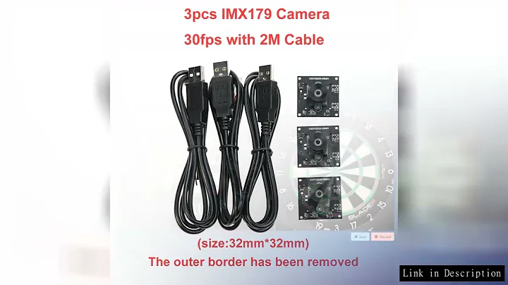 GXIVISION USB Camera Module IMX179 /OV2735/ OV9732 100 Degree 30fps 2M Cbale No Distortion,Compatibl