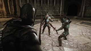 Fralis Vs Ebony Warrior Skyrim