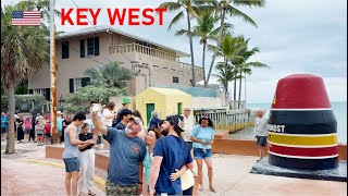 Most South Point in USA Florida  KEY WEST Southernmost Point Buoy | 4K USA Travel