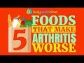 5 WORST foods for Arthritis and Joint Pain (Avoid!)