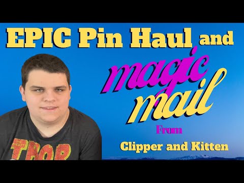 Plush Magic mail and EPIC Disney Pin Haul | @Clipper & Kitten  and Roxy at AnyoneCanPin