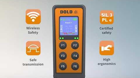 Wireless Safety System RE 6900 - Maximum mobility with the highest level of safety