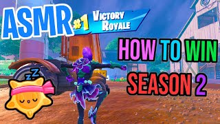ASMR Gaming 😴 Fortnite How to Win Easy! Relaxing Gum Chewing 🎮🎧 Controller Sounds + Whispering 💤