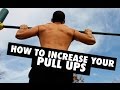 3 WAYS TO INCREASE YOUR PULL UPS