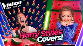 Top 6 of the BEST HARRY STYLES Covers you'll ever hear on The Voice!