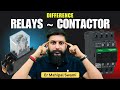 Relay Or Contactor Connection Kaise Krain Full Practical Video