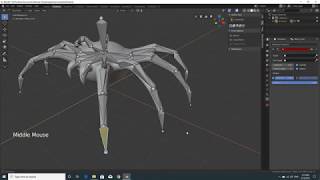 Part 6  Rigging the Spider with IK