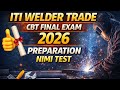 Welder Trade CBT Exam 2026 Full Preparation + NIMI Practice