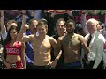 Golovkin vs. Wade Weigh-In Highlights - UCN Exclusive