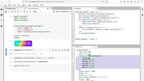Effective Interactive Visualization in Jupyter: Bringing Notebooks to Life with anywidget