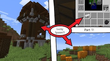 LUCKY SPAWN?! | Minecraft Part #1 (Minecraft 1.19)