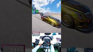 1000hp Cadillac CTS Insane Speed  😲 😲 #rtx4090 #forzahorizon5 #simulator #lamborghini