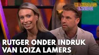 Rutger onder indruk van Loiza Lamers: 'Héél erg leuk!' | VANDAAG INSIDE Resimi