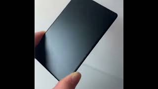 Wekonnect Black Matt Metal NFC Card