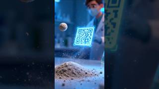 Invisible QR Code Smaller Than Hair! #qr code