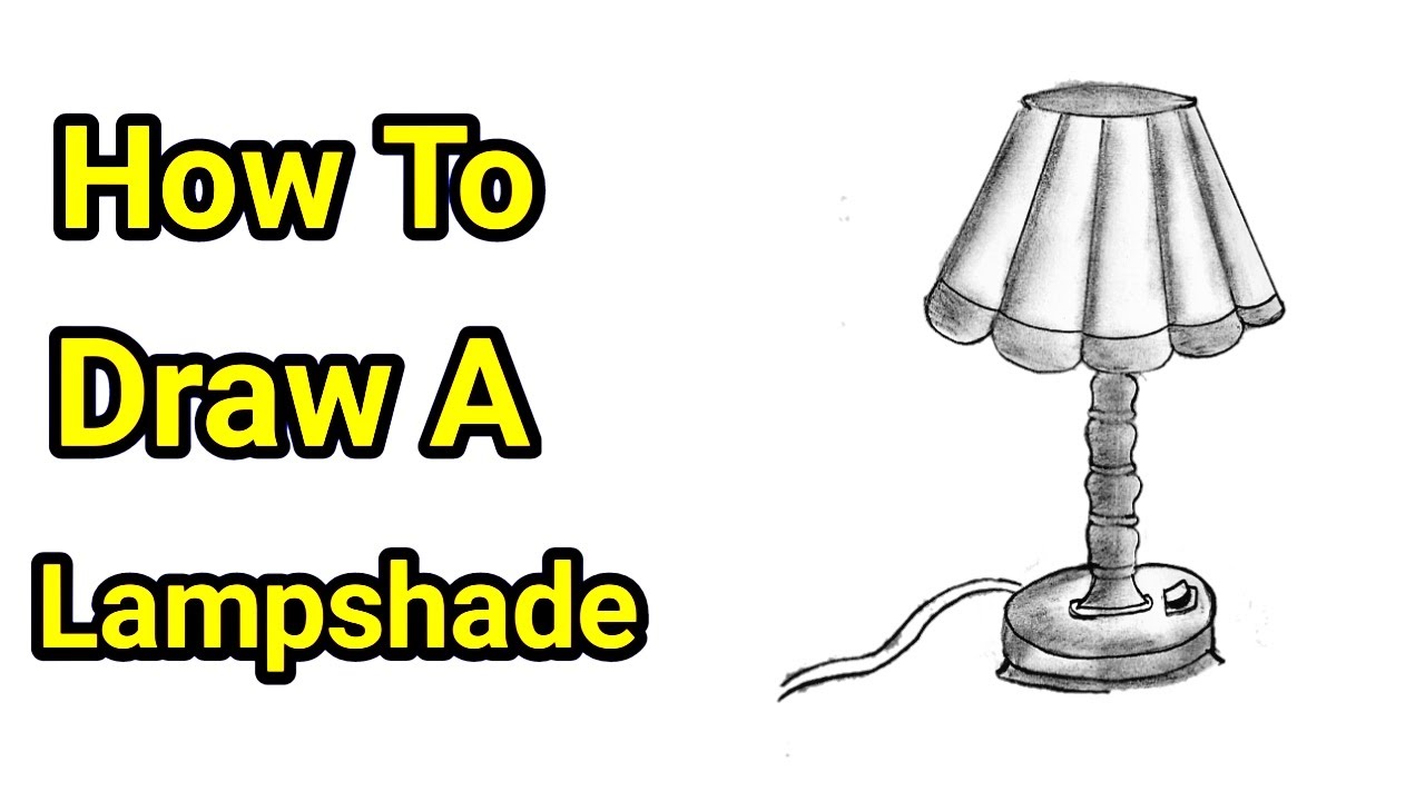 How to draw lamp / LetsDrawIt
