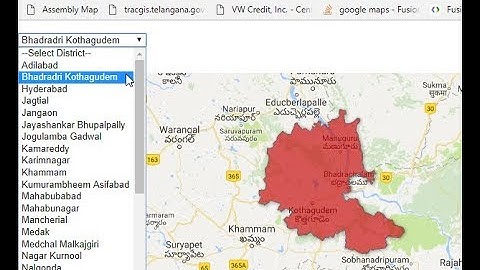 Google Fusion Table - Query using drop down - Part VI