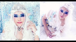 Elf Snow Queen Makeup Tutorial for Halloween 2018 แต่งหน้าฮาโลวีนราชินีหิมะ