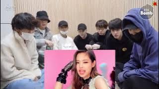 BTS reaction to BLACKPINK - ‘뚜두뚜두 (DDU-DU DDU-DU)’ M/V