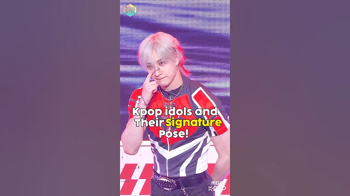 kpop idols and their signature pose #kpop #shorts #seventeen #enhypen#straykids