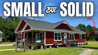 BEST WELL BUILT modular home on the SMALLER side money can BUY! Prefab House Tour