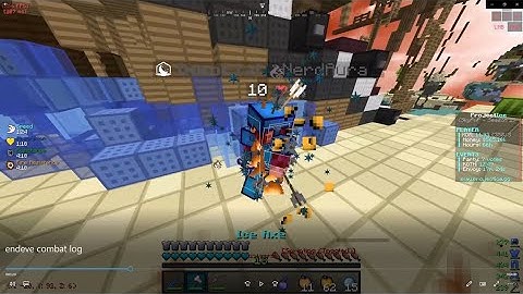 ProjectIce - Endeve Combat Logs And Staff Helps???