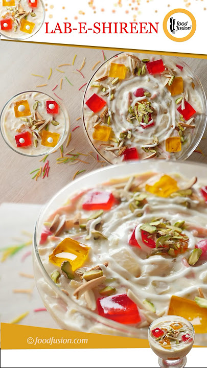 Lab e Shireen -Short Recipe by Food Fusion