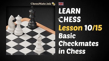 Basic Checkmates in Chess – How to Deliver Checkmate? – Lesson 10/15