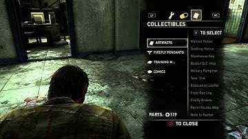 The Last of Us: Remastered - Pittsburgh: Weapon Upgrades Shotgun Recoil & Bow Range & Draw Speed