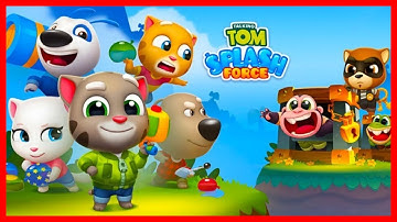 Talking Tom Splash Force Gameplay Walkthrough Part 1