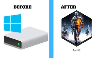 how to change your local disk icon/picture