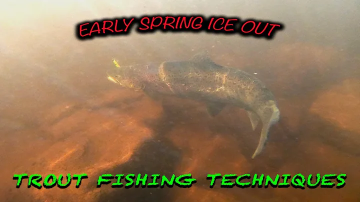 Spring ICE out TROUT!!! (river fishing tips)