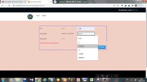 Pengujian Aplikasi Seleksi Beasiswa dengan logika fuzzy berbasis Website