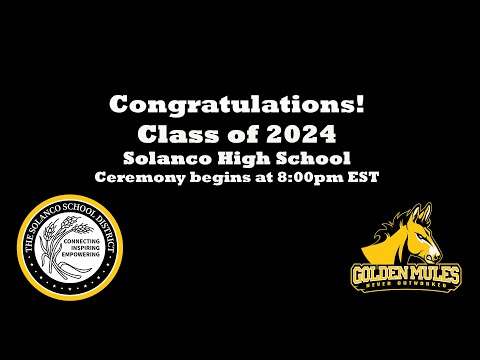 Solanco High School - Class of 2024 - Graduation Ceremony