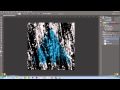 Tutorial for using channels for distress patterns in photoshop