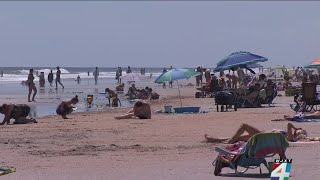 Area beaches see big crowds on Labor Day, the unofficial end of summer