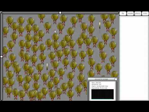 as3 bitmap drawing performance (warning do not watch in a dark environment)