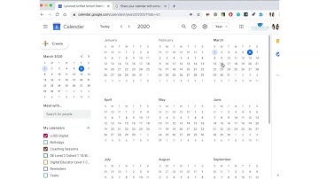 Google Calendar: Calendar Views
