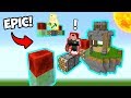 NOOB VS MÁQUINAS VOLADORAS EPICAS! 😯 MAPA TROLL DE MINECRAFT 💎