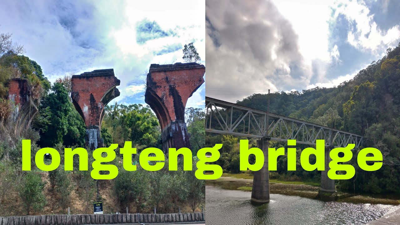 Taiwan Miaoli county longteng bridge || Sept Hua