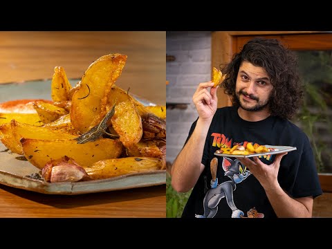 Vídeo: Batatas Ao Vapor Com Tomilho