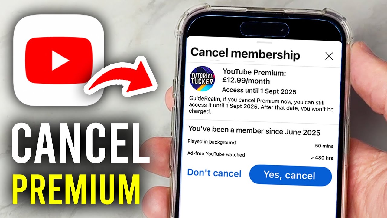 How To Cancel YouTube Premium Subscription or Free Trial - Step By Step ...