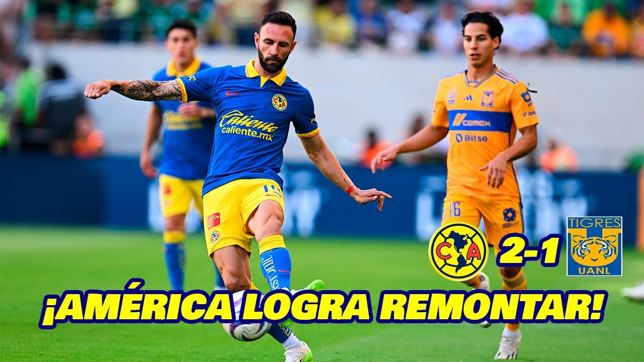 Goles América 23 Tigres UANL partido amistoso🤓 Aposte no prazer com
