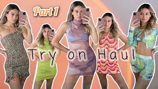 TRY ON haul shein SUMMER Part 1 of 3 l Affordable haul 2021