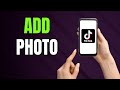 How to Add a Photo to Your TikTok Profile (Profile Picture Update)