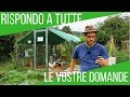 IN ARRIVO NUOVI ANIMALI? Rispondo alle vostre domande | ORTO & GIARDINAGGIO