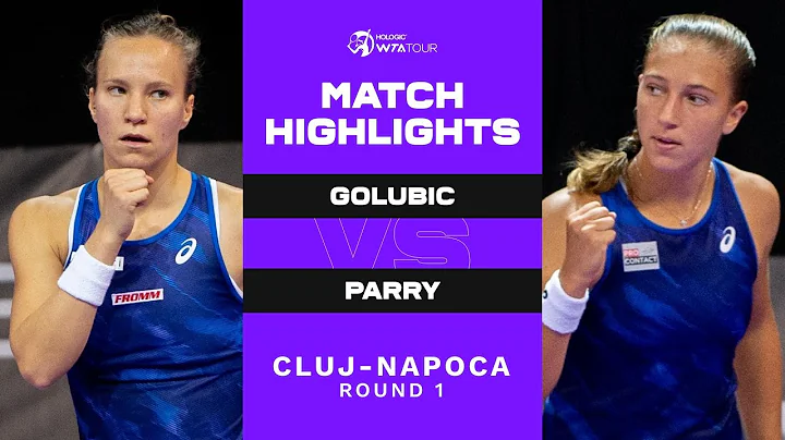 Viktorija Golubic vs. Diane Parry | 2022 Cluj-Napo...