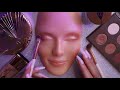 ASMR Luxury Makeup On Mannequin ✨ Relaxing And Realistic (Layered Sounds)